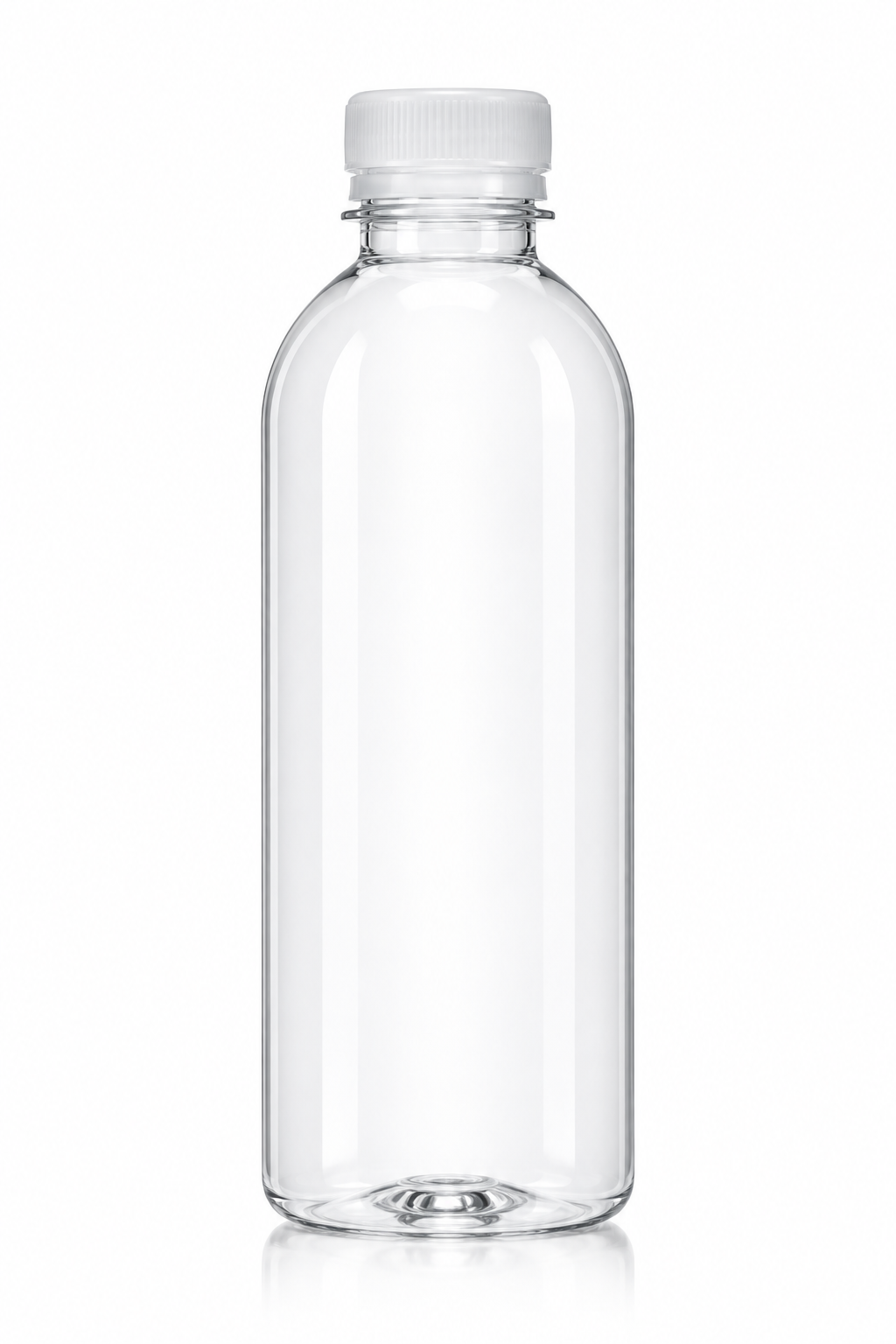 Skinny Slim Plastic Bottle — front view